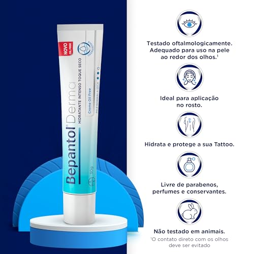 Bepantol Derma Toque Seco 30g, Oil Free, Hidratante Facial e Corporal - Imagem 5