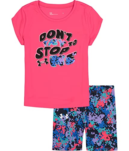 Under Armour Girl's Dont Try to Stop Me Set ropa sin rozaduras para ni&ntilde;as muy activas