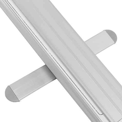 Suporte de Exibição de Publicidade, Suporte Firme para Banner Retrátil, Estrutura Robusta 80x200cm p