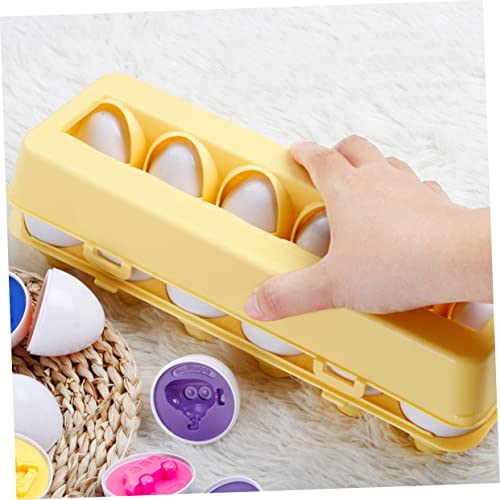 Œufs à assembler puzzle éducatif enfant set de jeu créatif et résistant