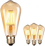 vintage lampe esszimmer 【Sicherheit】 LED Glühlampe, Bajonettsockel E27 Sockel, AC 220V-240V, mit Überlast, Kurzschluss und Übertemperaturschutz.Komfortable Lichtquelle, Kein schädlich für Haut und Augen. Niedrige Hitze, erzeugt keine UV- und IR-Strahlung und nicht enthalten Blei, Quecksilber und andere Verschmutzung Elemente.