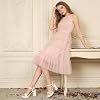 JOY IN LOVE Platform Heels for Women 3.5 Inch Chunky Block Heel Ankle Strap Sandals