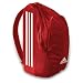 adidas Adult Youth Wrestling Gear Bag Backpack Equipment 24" x 12" (Red/White)