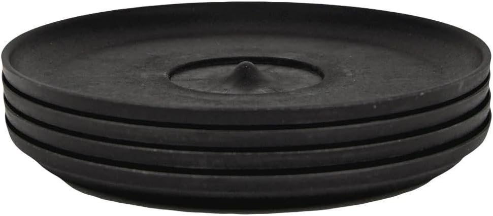 Huskee Cup Universal Saucers (Charcoal 4 pack)