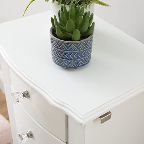 Powell 929-521 Furniture Jewelry Armoire, White thumb #6