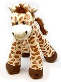 ¿A quién no le gusta mimar una jirafa? Desde el cálido África, esta jirafa de peluche está inspirada y busca un nuevo peluche en casa.