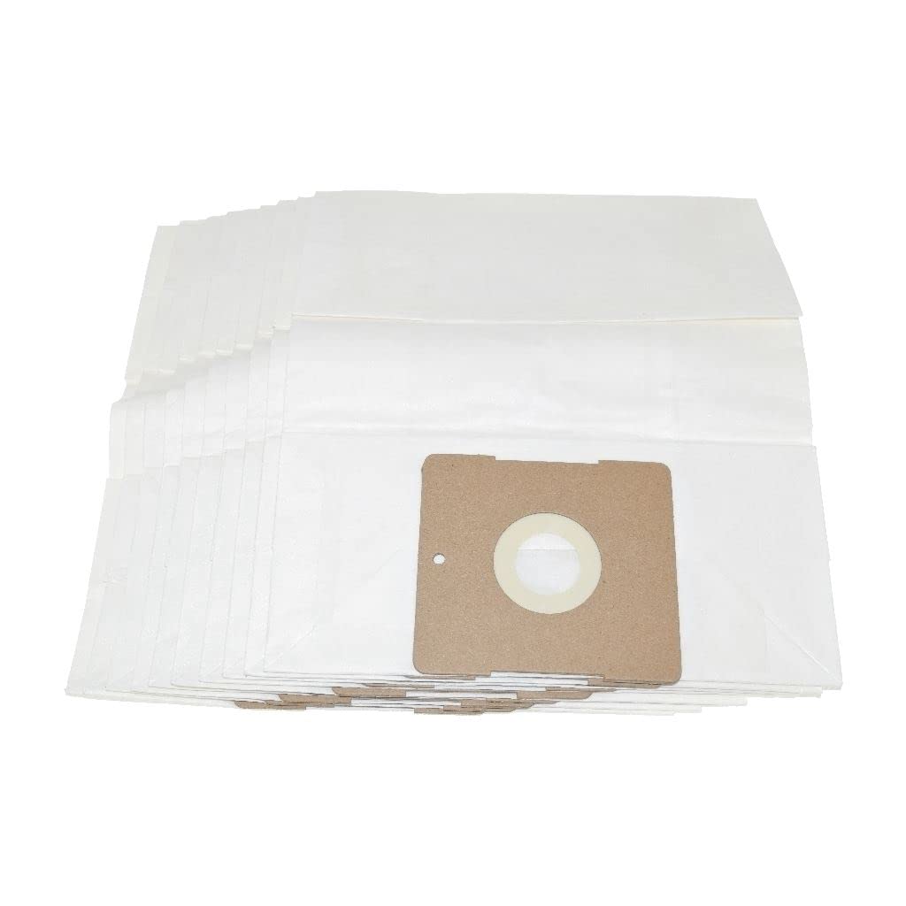 Vacuum Cleaner Paper Dust Bags Pack of 10 compatible with Truvox VTV Valet Tub Vac