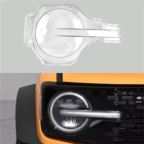 Lentille projecteur Ford Bronco 2021-2023 cache phare transparent - 2