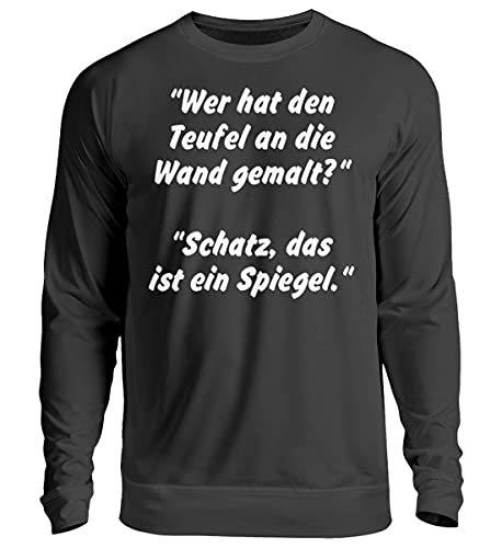 Pull Teufelsweib noir taille S confortable pour l'hiver