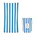 Dock & Bay Microfiber Towel - Beach & Travel (Blue - Extra Large 78x35) - Huge & Compact, Absorbent & Quick Dry
