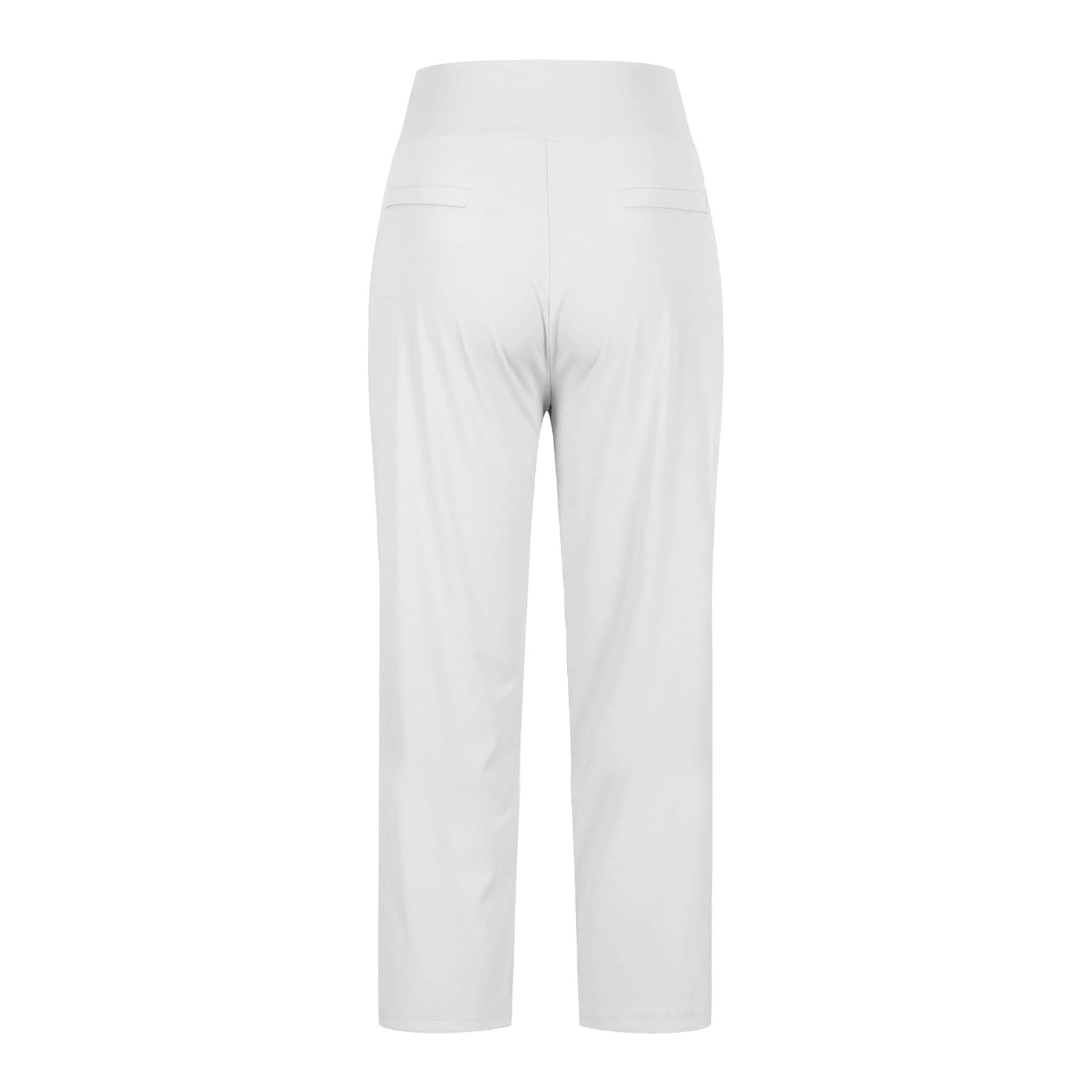 Pantaloni chino da donna, pinocchietti, pantaloni contenitivi della pancia, in tessuto, elasticizzati, leggeri, estivi, per yoga e jogging, slim fit, per il lavoro e il tempo libero
