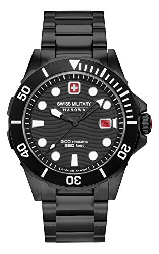 SWISS MILITARY-HANOWA Juego de joyas Hombre acero inoxidable - 06-5338.12.007