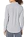 Amazon Essentials Women's Long Sleeve Button Down Stretch Oxford Shirt (Available in Plus Size), Grey, XX-Large