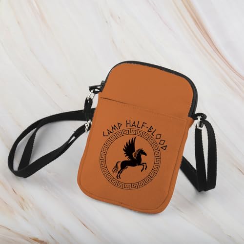 WCGXKO Percy Movie Gift Camp Half-blood Greek Mythology Gift Camp Half-Blood Long Island Crossbody Bag Bookish Gift3
