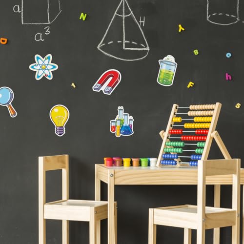 CTP Science Lab 6” Designer Cut-Outs, Bulletin Board Décor, Set of 36, 6” x 6” Each (Creative Teaching Press 3875) - Thumbnail 2