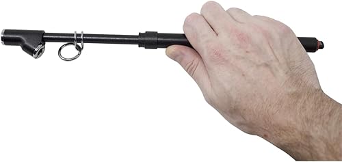 Miniatura 5 de K Tool International 89041 Medidor de neumáticos de doble pie para garajes, talleres de reparación y bricolaje, cabeza de aleación de zinc,