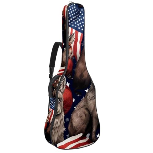 Sac pour guitare étanche 106,7 cm avec poches et motifs