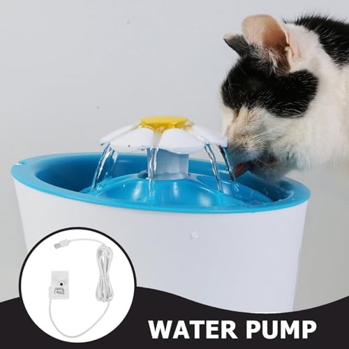 Bomba sumergible silenciosa USB para fuente de agua para gatos miniatura 5