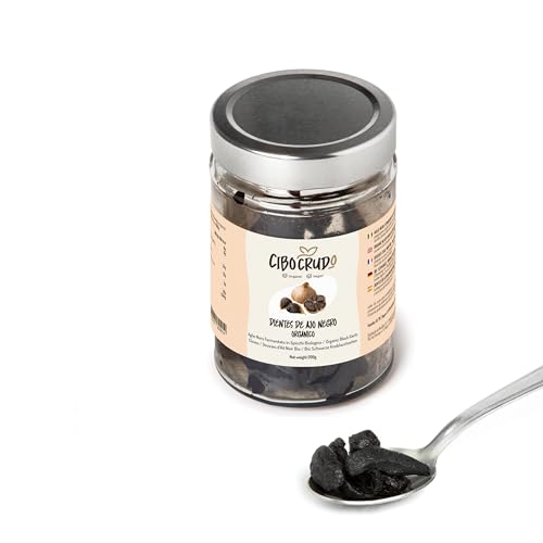Miniatura 5 de Dientes De Ajo Negro Natural Fermentado Ecológico - 200g. - Ajos Rico En Sales Minerales. Energizante Y Antioxidante.