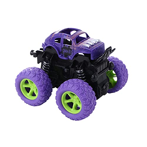 Véhicule tout-terrain à quatre roues motrices pour enfants - Simulation inertie - Cadeau de voiture - Violet Cover
