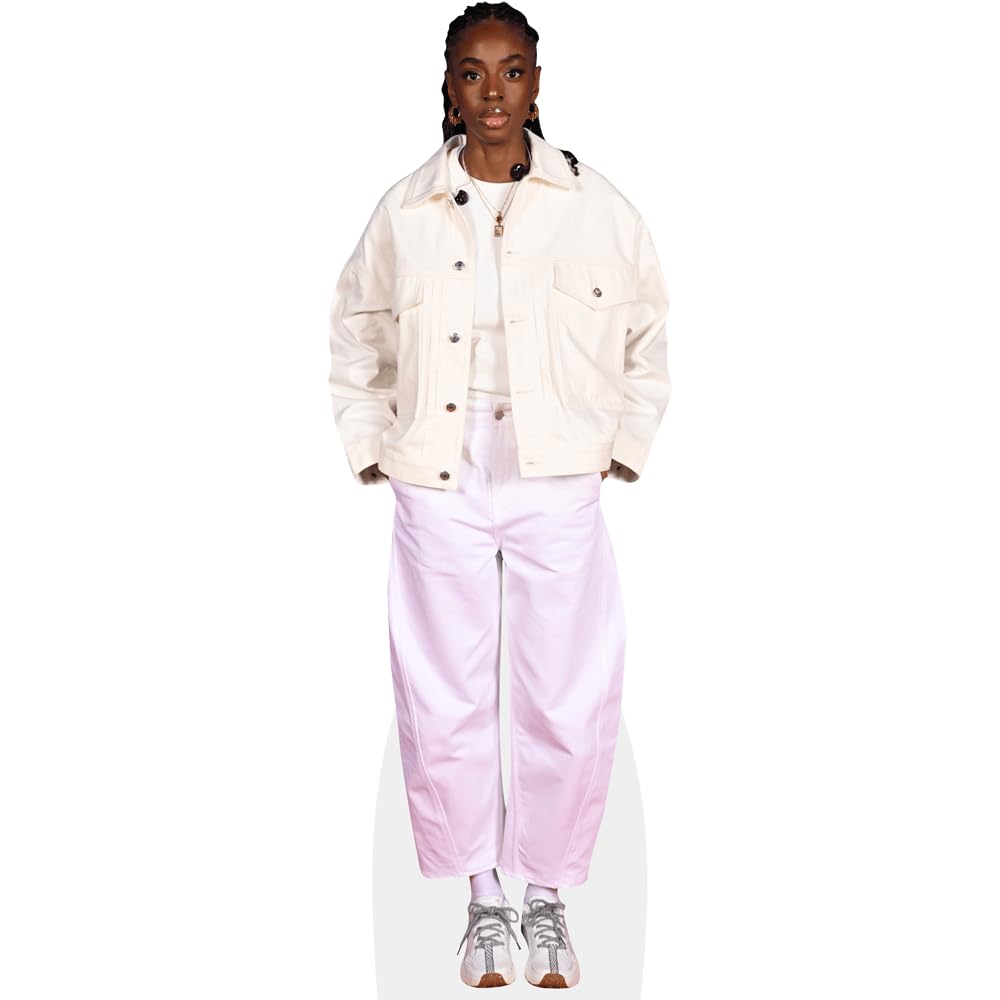 Celebrity Cutouts Mini Size Cutout Cat Burns (White Outfit)