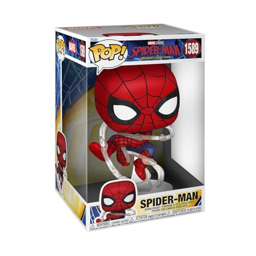 Funko Pop! Jumbo Marvel: Spider-Man Day - Spider-Man - Collectable Vinyl Figure - Gift Idea - Official Merchandise - Toys for Kids & Adults - Marvel Fans - Figure for Collectors and Display