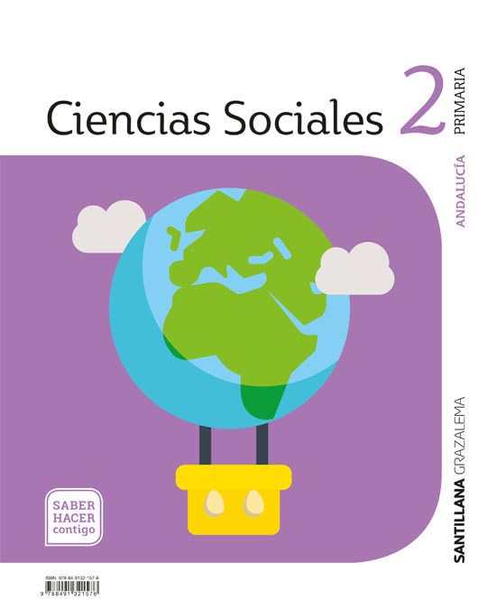 CIENCIAS SOCIALES 2 PRIMARIA SABER HACER CONTIGO : Cahier d'Exercices Anti-Ennui