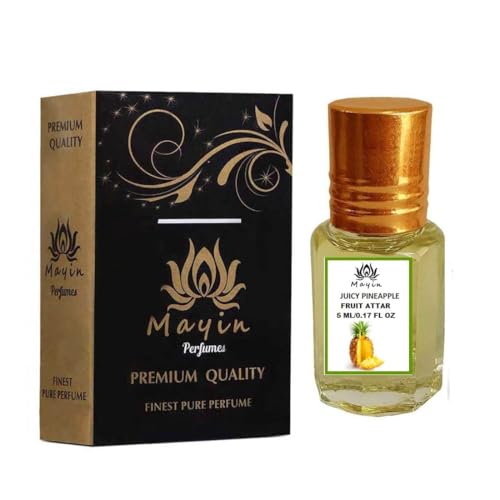 Mayin Juicy Pineapple Attar Perfume For Men & Women (5ml)