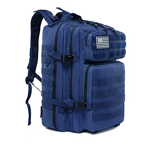 SJAPEX Mochila Táctica Militar 45L  Paquete de Asalto de Gran Capacidad para Utilidad