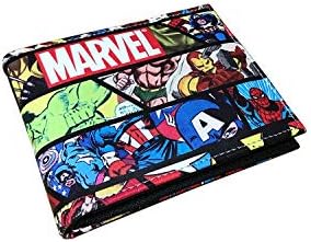 Superhero PVC material Bifold Wallet (Superhero Comics Edition)