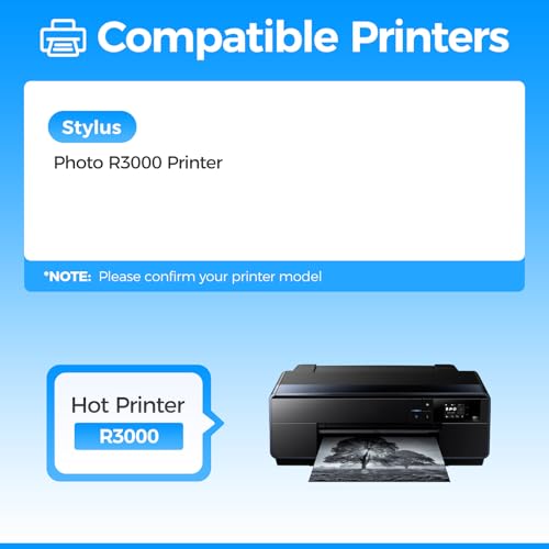 Image of Remanufactured T157 Ink Cartridges 9-Pack High Yield Replacement Compatible with T1571 T1572 T1573 T1574 T1575 T1576 T1577 T1578 T1579 Ink Set Works with Stylus Photo R3000 Printer Ink Inkjet Copy