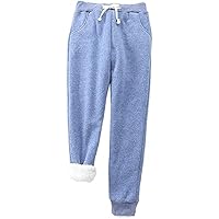 Pantalon De Jogging Thermique Femme Hiver - Molleton épais, Cordon, Poches