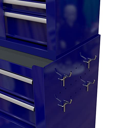 Dithoko 8-Drawer Rolling Tool Chest Cabinet, High Capacity Tool Box Storage Cabinet With Locking System, Removable Tool Box Organizer With Sliding Drawers And 4 Wheels For Garage Warehouse, Blue #TOP5