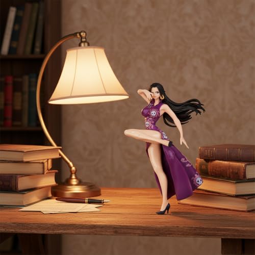 Image of Offo One Piece Boa Hancock Action Figure 15cm, Premium PVC Anime Collectible for Home Decor, Office Desk & Study Table, Multicolour Display Gift for Fans