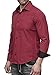 Baxboy - Camisa de manga larga para hombre, de corte ajustado, fácil...