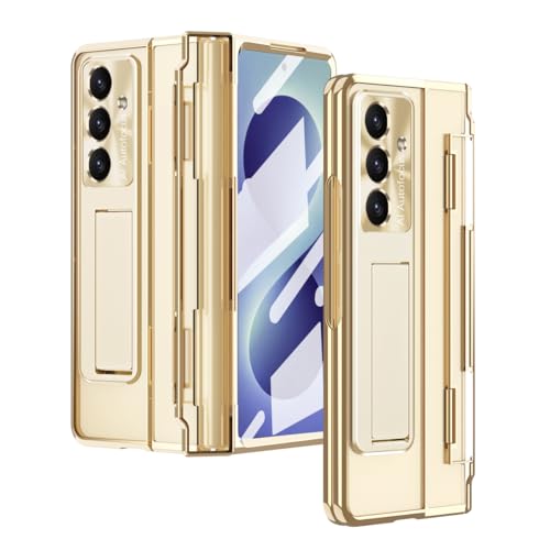 Coque Samsung Z Fold 8 antichoc dorée idéale pour vos déplacements de bureau