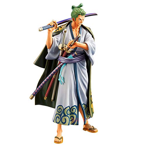 Figure One Piece Dxf The Grand Line Men - Wanokuni Vol. 2 Roronoa Zoro, Bandai Banpresto