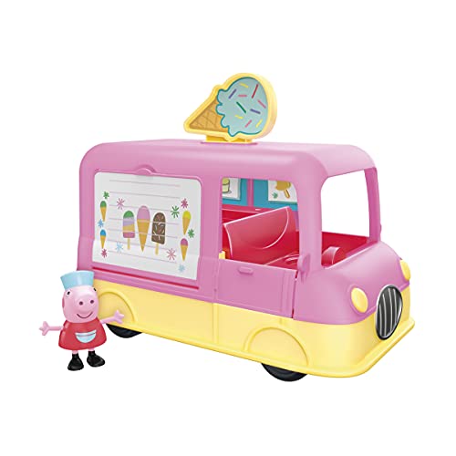 Peppa Pig - Peppa’s Adventures - Ice Cream Truck - Speech and Sounds - Accessory - Kids and Preschool Toys - Ages 3+
