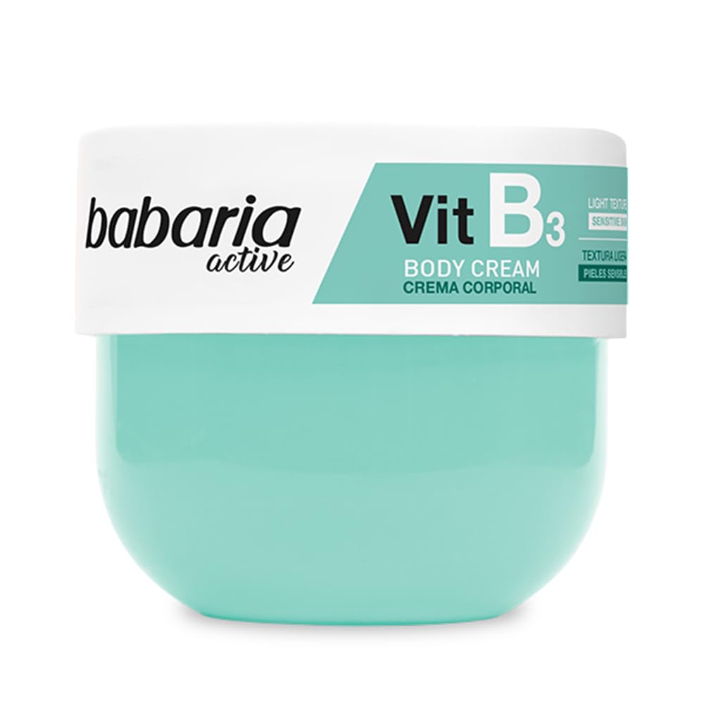 Babaria Vitamin B3+ Body Cream for Sensitive Skin 400ml