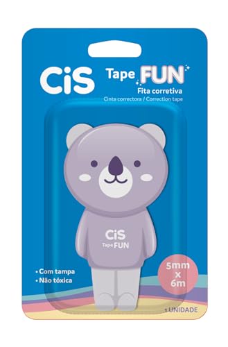 CIS Fita Corretiva Tape Fun - Koala - Blister com 1 unidade