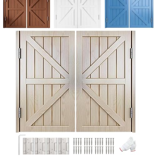 Generic Natural Saloon Swing Doors