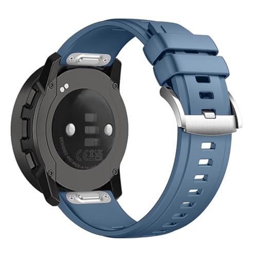 Silicona Correas para Suunto Ambit 1/2/2S Correa, Suave con Ajustable Acero Inoxidable Cierre Repuesto para Mujer Hombre Band Deportiva Pulsera Compatibles con Suunto Ambit 2S (3)