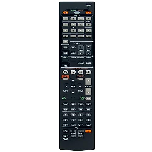 Télécommande RAV494 ZF30350 pour Yamaha RX-V475 et HTR-4066