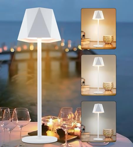 Vegawumen Led Tischleuchte Kabellos 3 Farbtemperatur, Akku Tischleuchte Touch Control, Led Tischlampe Akku USB Aufladbar, Tischleuchte Kabellos, Einstellbare Helligkeit Weiß Vegawumen Led Tischleuchte Kabellos 3 Farbtemperatur, Akku Tischleuchte Touch Control, Led Tischlampe Akku USB Aufladbar, Tischleuchte Kabellos, Einstellbare Helligkeit Weiß