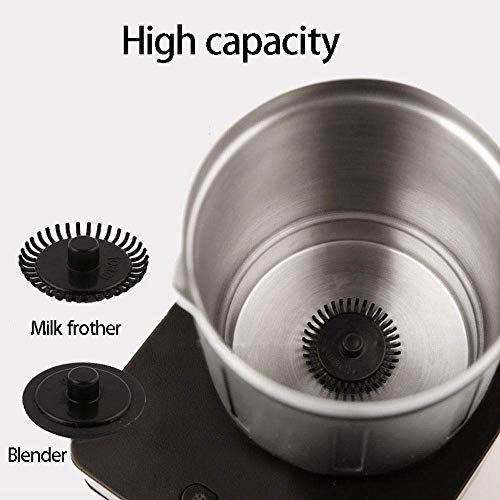 YFGQBCP Milchaufschäumer, Elektro Milch Dampfer Schaum-Maschine for Capuccino, Latte, heiße Schokolade, automatische… – Bild 3