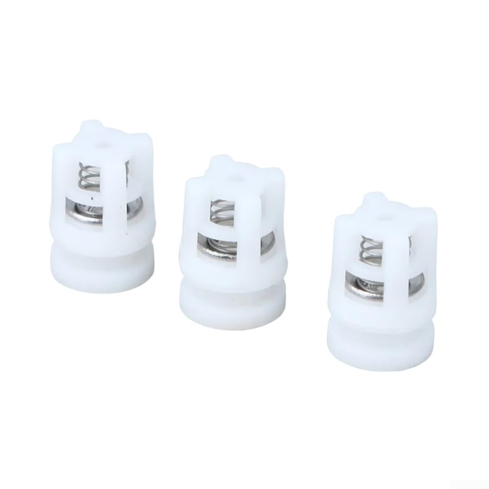 3PCS Check Valve for High Pressure Washer, Car Washing Machine Head Repair Parts, Plastic Metal Replacement Kit, Size A/B/C可选(C)