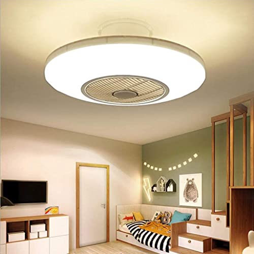 Ventilador de techo LED 50cm con mando para dormitorio y salon 6