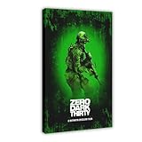 Hndeial Filmposter Zero Dark Thirty auf Leinwand, 