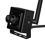 HD 2MP Support 2.4G WiFi Mini Security Camera Indoor Wireless Camera for Home Security 3.6mm Wide Angle Lens With Metal Shell One-Way Audio Motion Detection Including a 64G Micro SD Card for NVR RTSP