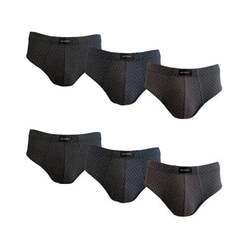 DON ALGODON | Pack 6 Slips Hombre Suaves, Transpirables y...